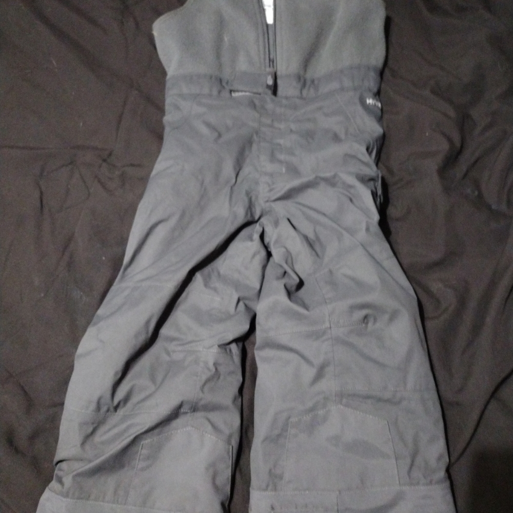 North Face 3T Toddler Hyvent Winter Snow Ski Bibs Pants Black Kids Excellent Pre